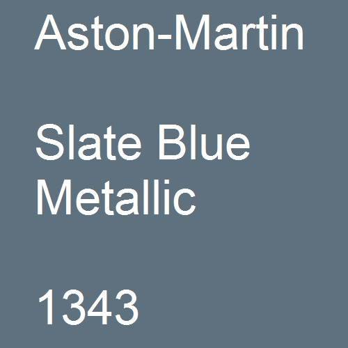 Aston-Martin, Slate Blue Metallic, 1343.